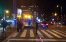 Herido un joven de 27 años atropellado por una moto en la avenida del Ejército