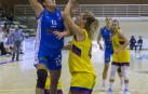 La capitana, Itziar Arregui, el pasado sábado ante el Barça CBS.