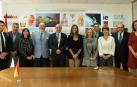 La delegación navarra, en la oficina económica y comercial de España en Shanghai.
