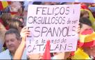Decenas de miles de personas toman las calles de Barcelona por la unidad de España