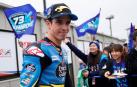 Álex Márquez, tras evitar una caída:  "Baja la Virgen y te mantiene encima de la moto"