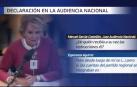 Aguirre se desmarcó de la presunta financiación ilegal del PP en la Audiencia Nacional