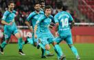 Osasuna, a flote en la isla