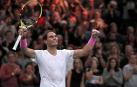 Nadal mantiene el pulso con Djokovic, gana a Tsonga y ya está en semifinales en París