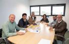 El consejero Bernardo Ciriza se reúne con la Asociación de Empresarios de la Ribera