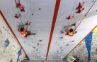Fotos de las pruebas de velocidad en la disputa del Campeonato de España de Escalada que se celebra en Rocópolis