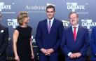 Pedro Sánchez (PSOE), Pablo Casado (PP), Pablo Iglesias (Unidas Podemos), Alberti Rivera (Ciudadanos) y Santiago Abascal (VOX) protagonizaron el único debate entre los candidatos en la campaña electoral de las elecciones generales que se celebran el 10 de noviembre de 2019.