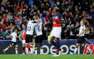 El Valencia sufre, remonta y termina goleando en la Champions