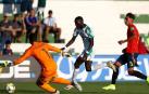 El navarro Iván Martínez, en una jugada del partido que enfrentó a España con Senegal