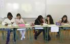 Una jornada lectiva en el CP García Galdeano de Pamplona