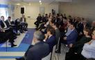 Carlos Zufía Sanz, Javier Tajadura Tejada, Luis Campos Iturralde, Javier Taberna Jiménez y Carlos Medrano Sola han debatido sobre la próxima cita electoral