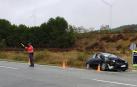 Dos heridas leves en una colisión por alcance en Olite