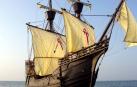 Réplica de la nao 'Victoria',que contó con dos navarros en su tripulación y con la que Juan Sebastián Elcano completó la primera vuelta al mundo en 1522.