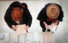 Jornada electoral marcada por el frío, la lluvia y la nieve