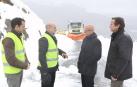 Tres puertos de montaña de Navarra continúan cerrados por la nieve