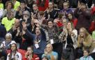 El campeonato de España de Gimnasia Rítmica congrega a 15.000 personas en Pamplona.