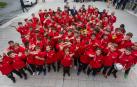 120 niños participan en el proyecto de fútbol base de la Universidad de Navarra
