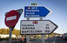 Los independentistas cortan de nuevo la AP-7, ahora en Girona