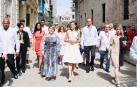 La reina Letizia explora La Habana Vieja ante la expectación de los cubanos
