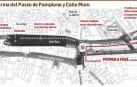 La primera fase de la mejora del paseo Pamplona de Tudela se iniciará en enero