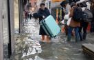 El "agua alta" no da tregua a Venecia y alcanza los 154 centímetros