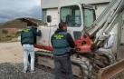 Recuperada una excavadora de más de 60.000 euros sustraída en Puente la Reina