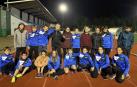 Jóvenes integranes de la Escuela de Atletismo, que impulsa Dantzaleku Sakana.