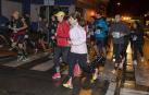 Participantes en la carrera disputada el viernes, 22 de noviembre, por Pamplona sobre una distancia de 5,6 kilómetros.