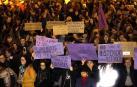 Fotografías de la concentración en Pamplona con motivo del 25 de noviembre: Día Internacional contra la violencia hacia las mujeres