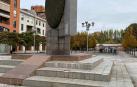 Denuncian el “pésimo” estado de la escultura del paseo Premín de Iruña