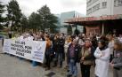 Médicos se concentran para mostrar el 'malestar' por la falta de acuerdo