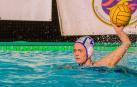 Naia Durán, en acción durante un partido de esta temporada.