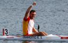 Saul Craviotto, medalla de plata en K1 200