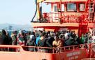 Casi 390 inmigrantes rescatados desde el viernes en pateras
