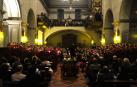 El coro del IES Sancho III El Mayor de Tafalla se despide con el Oficio de Navidad