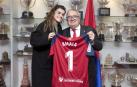 Amaia Romero vuelve a demostrar su afición por Osasuna