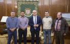 Maya recibe al representante municipal del departamento guatemalteco de Jalapa