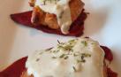 Imagen de una de las tres recetas de hoy con queso azul