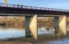 Fallece en la A-126 en Alagón al precipitarse su vehículo a una zona de ribera inundada