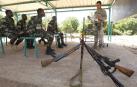 Un soldado español, en el centro de instrucción de Koulikoro en Malí en 2314.