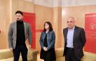 Lastra y Simancas (PSOE), junto a Gabriel Rufián (ERC).
