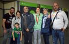 Nerea Pena ya está en casa con su medalla de plata