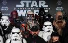 El teatro Victoria Eugenia de San Sebastián acogió este miércoles el preestreno en España de la última película de 'Star Wars', 42 años después de que también lo hiciera con 'La guerra de las galaxias'.