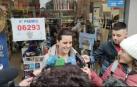 Alegría en Martín Azpilicueta tras vender el 6.293, quinto premio
