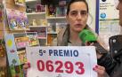 Alegría en Martín Azpilicueta tras vender el 6.293, quinto premio