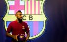 Arturo Vidal: "Espero ayudar al Barça a ganar todo"