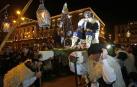 Paso de la tradicional comitiva del carbonero por las calles de la capital navarra dando inicio a las Navidades 2019