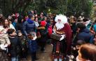 Imágenes del belén viviente de la localidad ribera de Cortes.