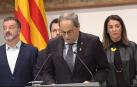 Torra pide convocar un pleno urgente y tilda la decisión de la JEC de “golpe de estado”