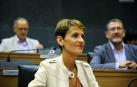 Chivite se convertirá esta tarde en la tercera mujer presidenta de Navarra